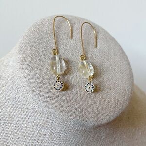 NEW Anthro evil eye long earrings